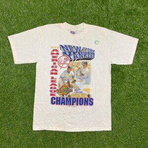 Vintage New York Yankees 1996 World Series Champion T Shirt Tee Sport Attack Siz